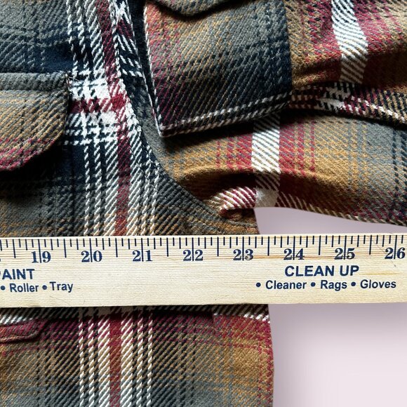 Orvis Men's Big Bear Heavyweight Flannel Shirt Cotton Multicolor Size M - Picture 8 of 9